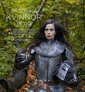 Sagolika Kvinnor Kalender 2019 – Kalendrar av Caroline Roosmark