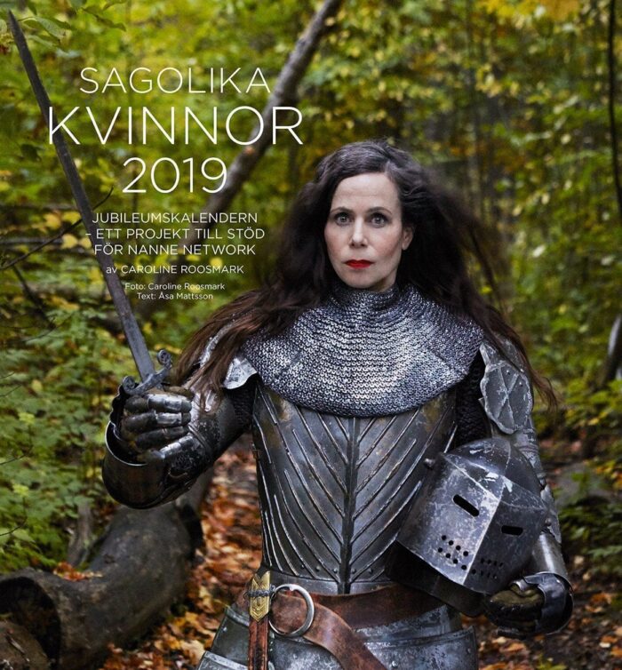 Sagolika kvinnor kalender 2019