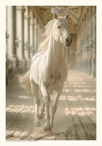 Lipizzaner Hingst Poster Wienerskolan