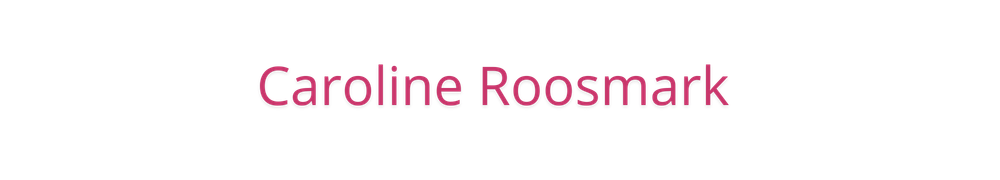 Caroline Roosmark
