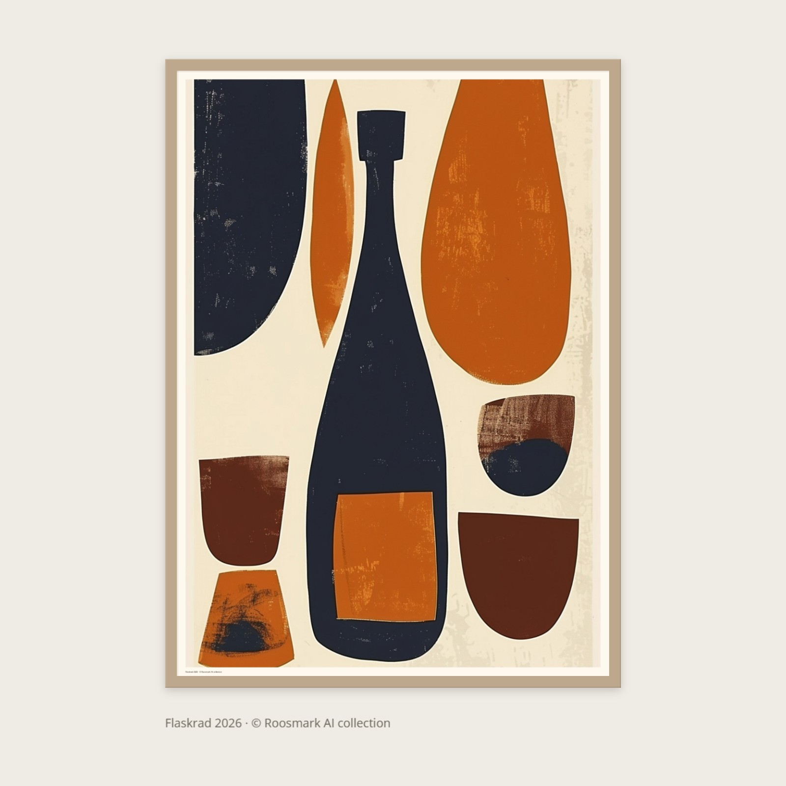 Flaskrad – AI-posters av Caroline Roosmark