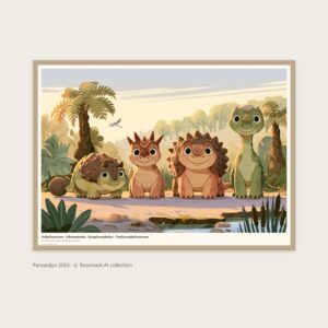 Dinosaurier från krita